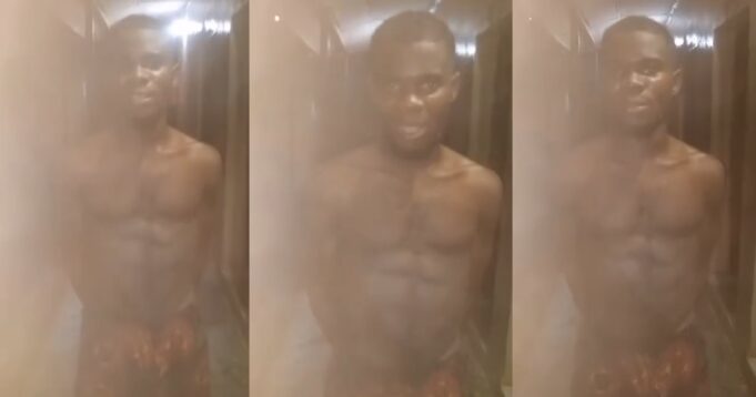 Yahoo boy arrested after attempting to use his girlfriend for money r!tual (video)